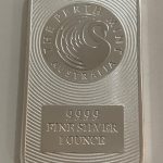 Perth Mint - 1 ounce - Oz 9999 Fine Silver Kangaroo Bar