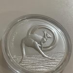 Royal Australian Mint Kangaroo 1 Oz 999 Fine Silver Coin