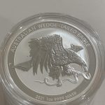 Australian Wedge - Trailed Eagle 1 Oz 9999 Coin Silver 2021